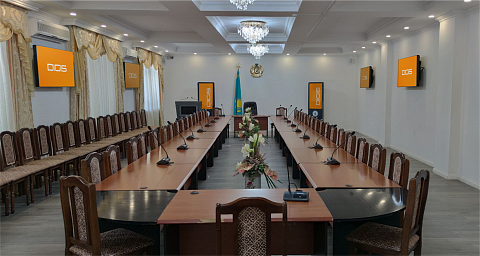 Оснащение конференц-зала - Казахский национальный женский педагогический университет